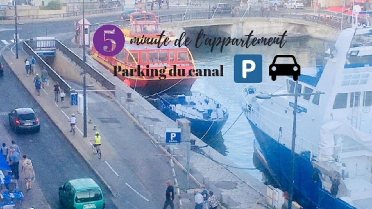 Splendide T2 Neuf Coocoonig Avec Petit Patio Sète Exterior foto